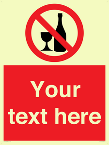 Custom prohibition no alcohol